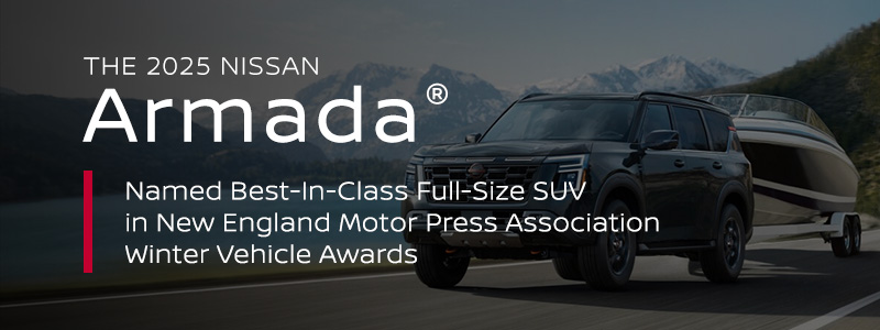 2025 Nissan Armada: Best-In-Class Full-Size SUV Wins New England Winter Vehicle Award