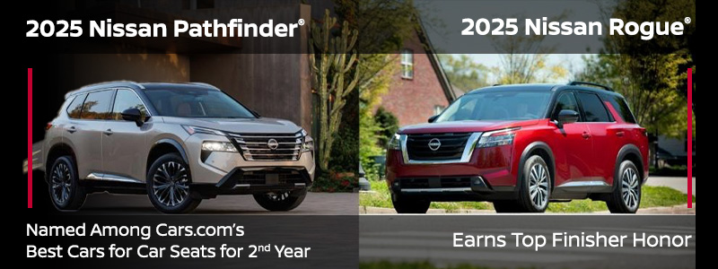 2025 Nissan Pathfinder & Rogue – Best Cars for Car Seats