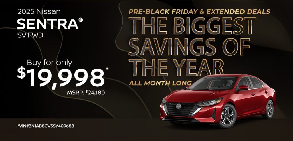 2025 Nissan Sentra SV FWD