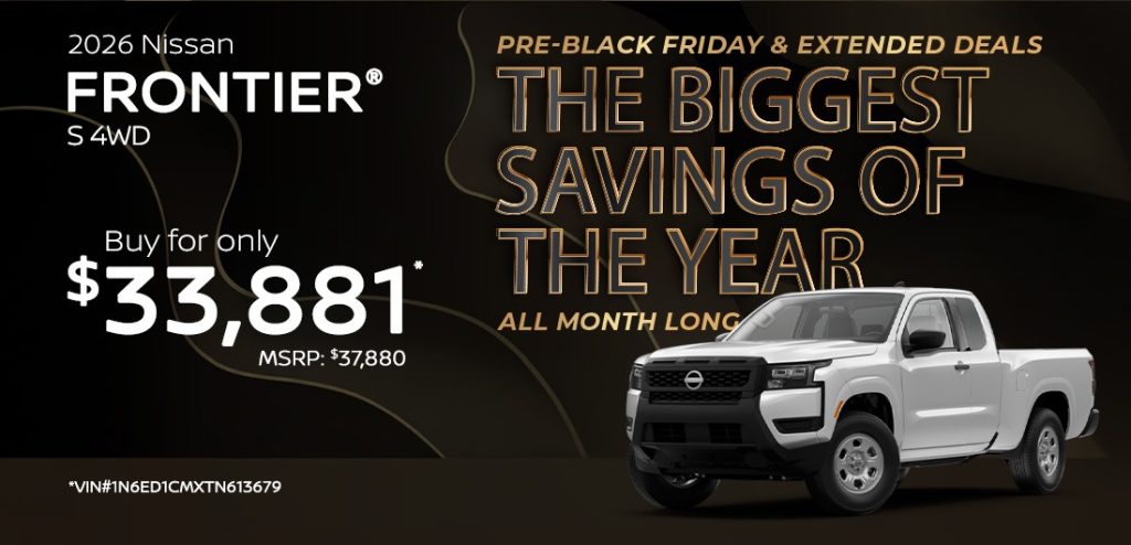 2026 Nissan Frontier S 4WD