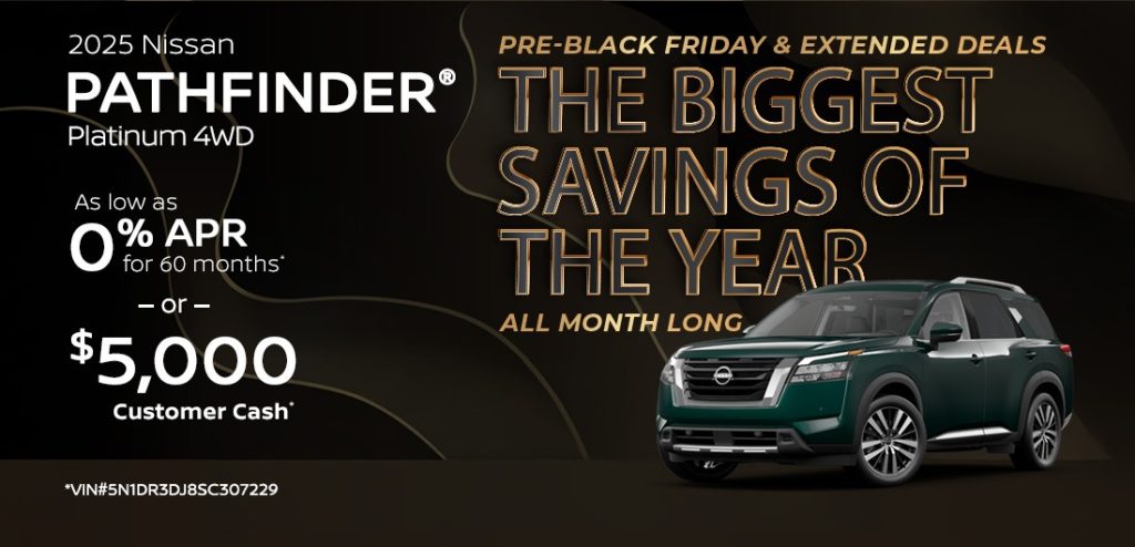 2025 Nissan Pathfinder Platinum 4WD