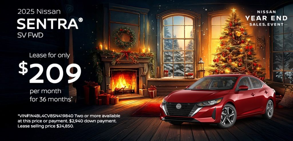 2025 Nissan Sentra SV FWD