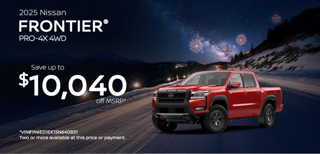 2025 Nissan Frontier PRO-4X – 4WD