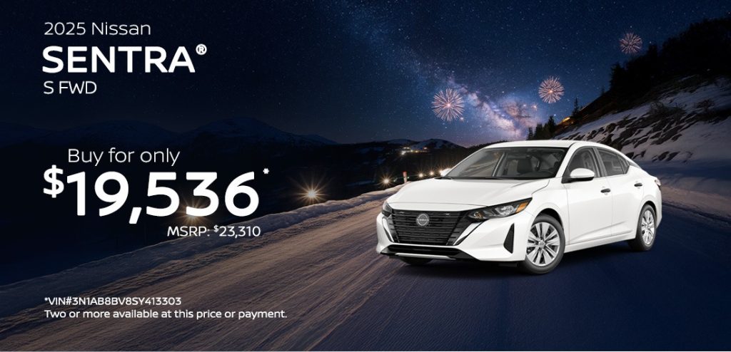 2025 Nissan Sentra S – Front-Wheel Drive