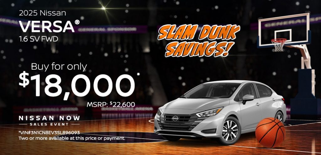 2025 Nissan Versa 1.6 SV FWD