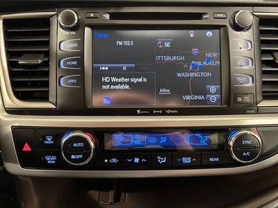 2016 Toyota Highlander XLE V6