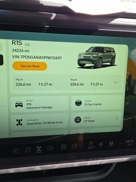 2023 Rivian R1S Adventure Quad Motor Large Pack