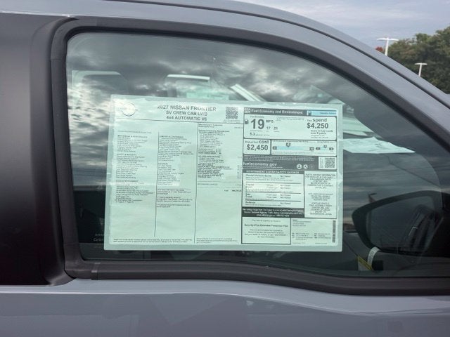 2027 Nissan Frontier SV