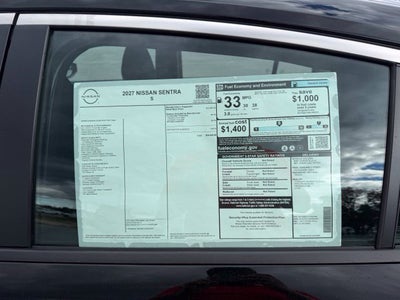 2027 Nissan Sentra S