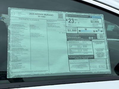 2025 Nissan Murano SV