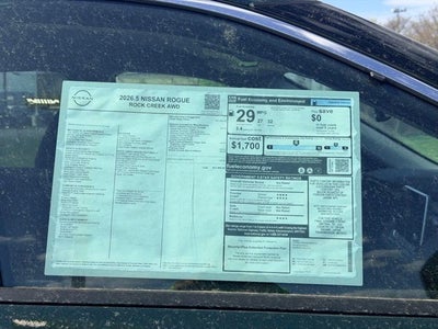 2026 Nissan Rogue Rock Creek PREMIUM PACKAGE
