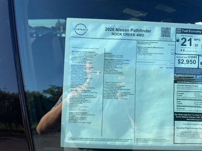2026 Nissan Pathfinder Rock Creek