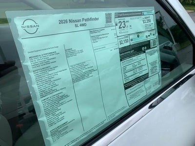 2026 Nissan Pathfinder SL