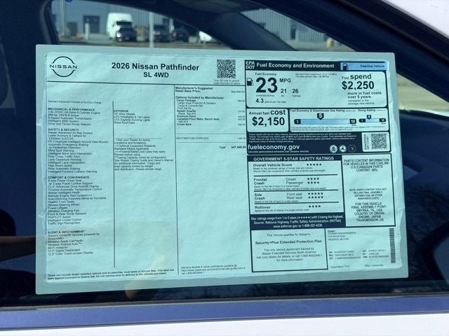 2026 Nissan Pathfinder SL