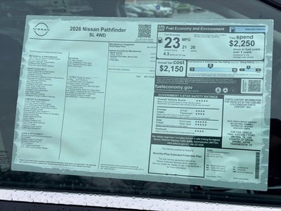 2026 Nissan Pathfinder SL