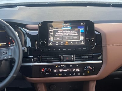 2025 Nissan Pathfinder Platinum BLACK APPEARANCE, CARGO PACKAGE