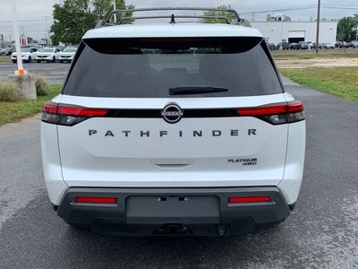 2026 Nissan Pathfinder Platinum CARGO PACKAGE