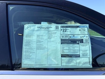 2026 Nissan Pathfinder Platinum