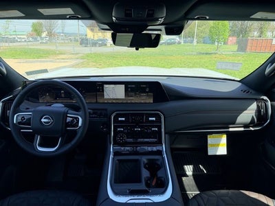 2026 Nissan Armada Platinum Reserve SPLIT BENCH SEAT PACKAGE