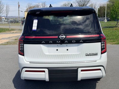 2026 Nissan Armada Platinum Reserve SPLIT BENCH SEAT PACKAGE