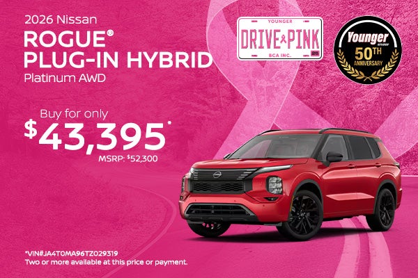 2026 Nissan Rogue Plug-In Hybrid Platinum AWD